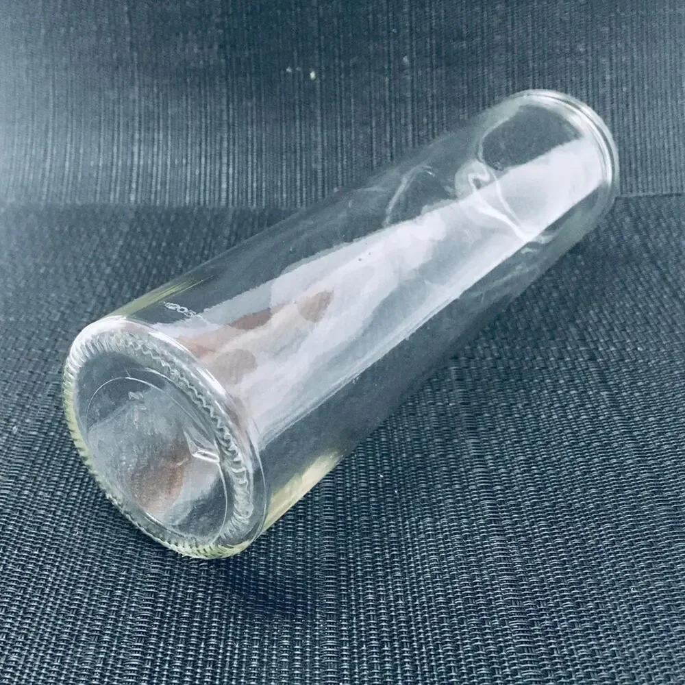 Small Clear Glass Cylinder Vase
